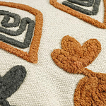 Подушка декоративная с вышивкой и кисточками Divine Abstractions варинант исполнения - 2 | Loft Concept в Екатеринбурге