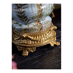 Ваза из фарфора с бронзовыми элементами Tropical Garden варинант исполнения - 9 | Loft Concept в Екатеринбурге