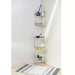 Полка напольная трехъярусная для ванной Bathroom Floor Shelf варинант исполнения - 5 | Loft Concept в Екатеринбурге