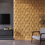 Гипсовая 3D панель с принтографией PM-49 варинант исполнения - 1 | Loft Concept в Екатеринбурге