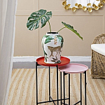 Ваза из фарфора с ручной росписью Leopard Collection  варинант исполнения - 6 | Loft Concept в Екатеринбурге