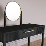 Туалетный Стол с зеркалом Primo Черный дуб варинант исполнения - 3 | Loft Concept в Екатеринбурге