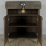 Комод Elsa Dreams Walnut Двухстворчатый  варинант исполнения - 5 | Loft Concept в Екатеринбурге