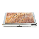 Портсигар на 10 сигарет с газовой зажигалкой из натурального камня Авантюрин Stone Cigarettes Cases варинант исполнения - 5 | Loft Concept в Екатеринбурге