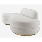 Элитный Диван Nice мягкой округлой формы  варинант исполнения - 3 | Loft Concept в Екатеринбурге