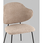 Стул Bellamy букле кофейный варинант исполнения - 2 | Loft Concept в Екатеринбурге