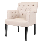Кресло Addison Chic Armchair beige flax варинант исполнения - 3 | Loft Concept в Екатеринбурге