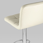 Барный стул с сиденьем молочного цвета Honory варинант исполнения - 6 | Loft Concept в Екатеринбурге