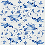 Плитка с узором Пистолеты варинант исполнения - 2 | Loft Concept в Екатеринбурге