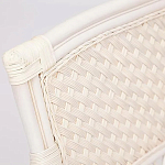 Комплект уличной мебели из ротанга Eloise белый варинант исполнения - 2 | Loft Concept в Екатеринбурге