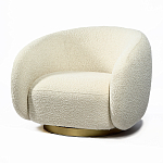 Кресло Bear Белое букле варинант исполнения - 1 | Loft Concept в Екатеринбурге