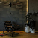 Гипсовая 3D Панель M-08 варинант исполнения - 2 | Loft Concept в Екатеринбурге