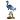 Статуэтка HERON ATLANTA BLUE