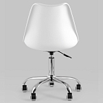 Офисный стул на металлическом основании EGGERY White варинант исполнения - 5 | Loft Concept в Екатеринбурге