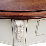 Деревянная консоль с ящиком в стиле прованс Hadrienne Montmartre Provence Connsole Table варинант исполнения - 3 | Loft Concept в Екатеринбурге