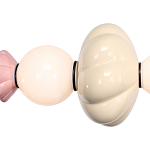 Подвесной светильник фигруный с керамическими элементами 18W LED Fragrant Light варинант исполнения - 4 | Loft Concept в Екатеринбурге