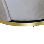 Кресло вращающееся велюровое кремовое Rotation варинант исполнения - 3 | Loft Concept в Екатеринбурге