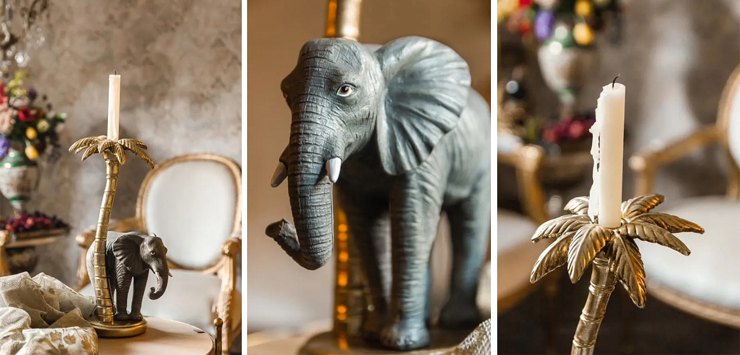 Подсвечник Elephant Подсвечник Elephant - Loft-Concept в Екатеринбурге