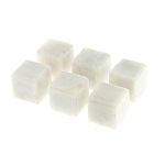 Камни для охлаждения виски из белого мрамора Natural Stone Cube варинант исполнения - 3 | Loft Concept в Екатеринбурге