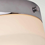 Потолочный светильник для ванных комнат с цилиндрическим плафоном из опалового стекла Elstead Lighting варинант исполнения - 2 | Loft Concept в Екатеринбурге