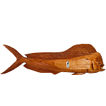 Статуэтка деревянная в виде рыбы Fish of the World варинант исполнения - 3 | Loft Concept в Екатеринбурге