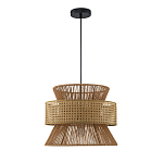 Подвесной светильник с абажуром из натуральных материалов Light Inside the Cell варинант исполнения - 3 | Loft Concept в Екатеринбурге