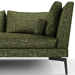 Мебельная ткань Шенилл зеленый цвет 138 см T4-22 варинант исполнения - 9 | Loft Concept в Екатеринбурге