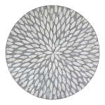 Столик с инкрустацией с перламутровым узором Flower Grey варинант исполнения - 2 | Loft Concept в Екатеринбурге