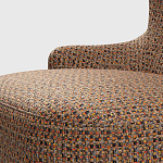 Мебельная ткань Шенилл терракотовый цвет 142 см T4-58 варинант исполнения - 9 | Loft Concept в Екатеринбурге