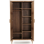 Шкаф из массива сосны с орнаментом "Ёлочка" Geometric Ornament варинант исполнения - 3 | Loft Concept в Екатеринбурге