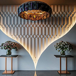 Гипсовая 3D Панель CRYSTAL SYMPHONY A варинант исполнения - 1 | Loft Concept в Екатеринбурге