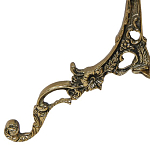 Стол бронзовый круглый с мраморной столешницей Coffee De Bronze варинант исполнения - 2 | Loft Concept в Екатеринбурге