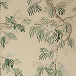 Обои ручная роспись Silk Tree Special Colurway on Sabbia slub silk варинант исполнения - 1 | Loft Concept в Екатеринбурге