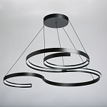 Люстра подвесная светодиодная в виде волнообразной ленты Ribbon Vortex варинант исполнения - 4 | Loft Concept в Екатеринбурге