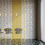 Гипсовая 3D панель с принтографией PM-14 варинант исполнения - 1 | Loft Concept в Екатеринбурге