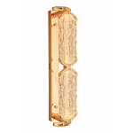 Бра прямоугольное с текстурным природным рисунком IceFlame варинант исполнения - 1 | Loft Concept в Екатеринбурге