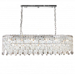 Люстра овальная с хрустальными подвесками Roul Crystal Light варинант исполнения - 5 | Loft Concept в Екатеринбурге