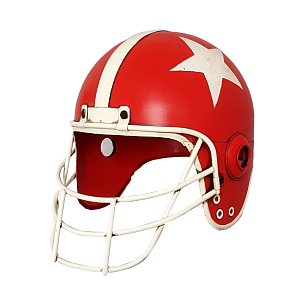 Аксессуар на стену Helmet with Star Red