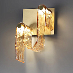 Бра волнистой формы из фактурного стекла Wave варинант исполнения - 7 | Loft Concept в Екатеринбурге