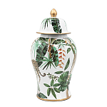 Ваза из фарфора с ручной росписью Leopard Collection  варинант исполнения - 2 | Loft Concept в Екатеринбурге