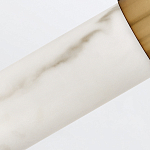 Бра для ванных комнат вертикальное с вытянутым плафоном из алебастра Hinkley варинант исполнения - 6 | Loft Concept в Екатеринбурге