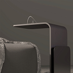 Stolik 90 Журнальный столик из шпона ясеня с чёрной эмалью варинант исполнения - 1 | Loft Concept в Екатеринбурге