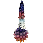 Статуэтка для интерьера цветной фрукт Tropical Fruit Pandora 68 варинант исполнения - 6 | Loft Concept в Екатеринбурге