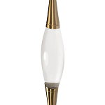 Подвесной светильник с хрустальным плафоном и бронзовым основанием Renee Glass Drops  варинант исполнения - 4 | Loft Concept в Екатеринбурге