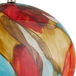 Настольная лампа разноцветная с овальным тканевым абажуром Abstraction варинант исполнения - 1 | Loft Concept в Екатеринбурге