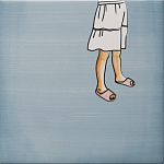 Плитка с узором Девочка единорог варинант исполнения - 4 | Loft Concept в Екатеринбурге