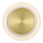 Бра круглое золото/прозрачный Plumpness LED 7 варинант исполнения - 3 | Loft Concept в Екатеринбурге