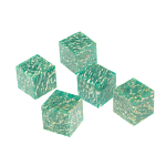 Кубик для охлаждения виски из натурального камня амазонит Natural Stone Cube варинант исполнения - 2 | Loft Concept в Екатеринбурге