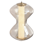 Бра светодиодное с стеклянным волнообразным плафоном Amphora of Light варинант исполнения - 4 | Loft Concept в Екатеринбурге