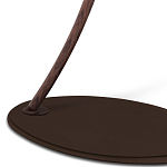 Вешалка коричневая с 4-мя крючками из пластика Curves Hangers варинант исполнения - 5 | Loft Concept в Екатеринбурге